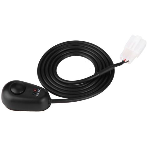 Câble Allume-cigare 12V/24V Pour Glacière électrique - 2 Mètres Avec Interrupteur Et Fusible 10A - Compatible Mobicool, Alpicool - 12
