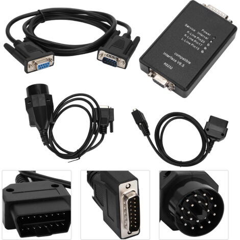 Jeffergarden Outil de diagnostic Carsoft 6.5, lecteur de codes OBD2 ...