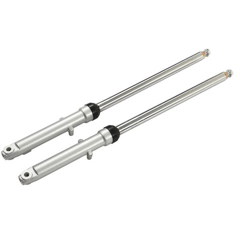 GARRYFIZH Lot de 2 amortisseurs de fourche avant 670 mm en alliage métallique, pièces de rechange pour motos CG125 CG150 (1/5)
