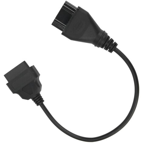 Câble Adaptateur OBD2 16 Broches Vers 38 Broches Pour IVECO - Neuf - Compatible Diagnostic Auto
