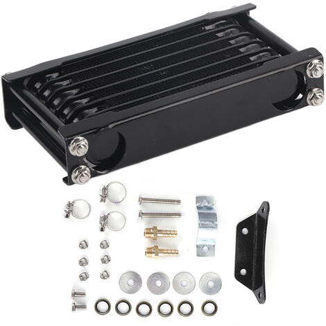 DOCAS Ventilateur De Refroidissement 4 Pouces 12V 35W - Compatible Pit Bike, Dirt Bike, ATV, UTV, Quad, Go Kart