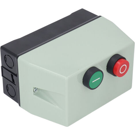 Démarreur Magnétique Pour Moteur - Monophasé 2.2KW/3HP Ou Triphasé 4KW/5.5HP - IP55 Étanche - Avec Boutons Start/Stop