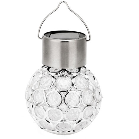 GARRYFIZH Lampe solaire LED étanche à suspendre pour jardin, cour ou terrasse, idéale pour la décoration de la maison et du jardin (1/5)