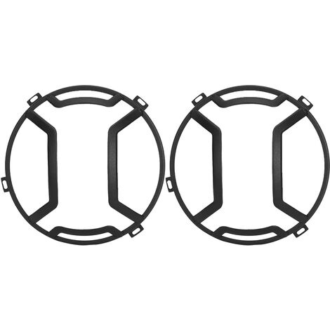 Jeffergarden Garniture de couverture de phare antibrouillard avant de voiture adaptée à la Jeep Wrangler JK Unlimited 2007 – 2017 (1/5)