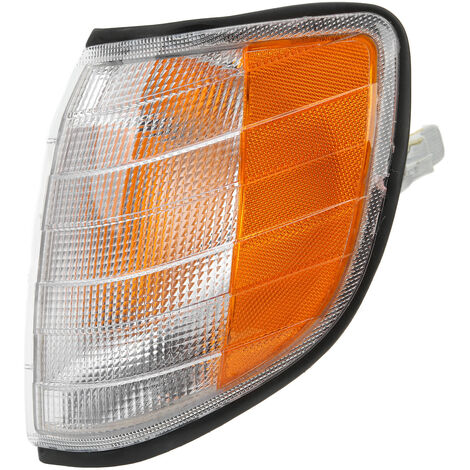 Jeffergarden Remplacement de feu d'angle de clignotant avant pour S320 S420 S500 S600 300SD 400SEL 500SEC 500SEL 600SEC 600SEL gauche: 1408260543 (1/5)