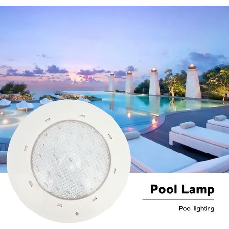 GARRYFIZH Lampe de piscine étanche IP68 LED SMD2835, éclairage subaquatique, 12 V AC, lumière blanche, 18 W, 1800 lm (1/5)