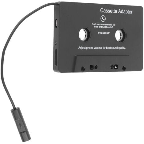 Lecteur de cassette de voiture sans fil Adaptateur de récepteur de cassette  Bluetooth de voiture avec câble USB