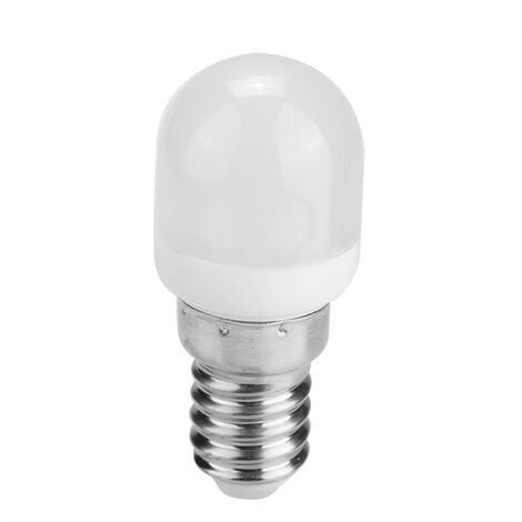 Jeffergarden Mini ampoule LED pour réfrigérateur, four à micro-ondes, machine à coudre, lampe E14 T22 2 W 220 V (chaud)