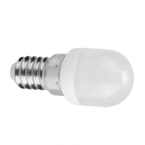 Jeffergarden Mini ampoule LED pour réfrigérateur, four à micro-ondes, machine à coudre, lampe E14 T22 2 W 220 V (chaud)