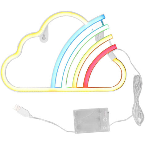 Panneau Néon Led Coloré « Game Time », Décoration Murale Alimentée Par