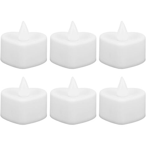 Lot De 6 Bougies LED Sans Flamme En Spirale Ivoire | Avec Télécommande Et Minuterie, 25,5 Cm, Pour Noël, Mariage, Décoration - 12