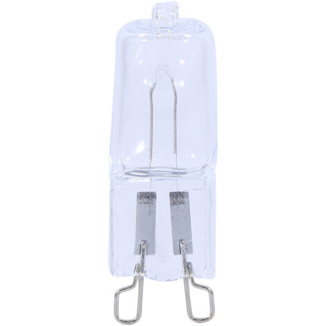 Jeffergarden 10 pièces G9 40 W JCD Type verre clair halogène éclairage ampoule lampe Durable économie d'énergie 220 V (1/5)