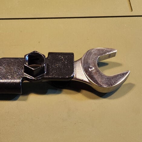 Adaptateur d'extension de clé pour outil d'extension de clé universelle à  entraînement de 1/2 pouces ou à entraînement hexagonal de 21 mm