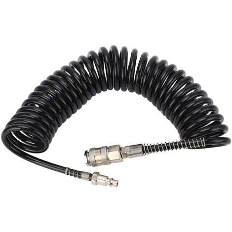 GARRYFIZH Tuyau d'air comprimé à enrouleur, résistant à la pression, durable, flexible et léger, pour voiture et moto, 6 m / 19,7 pi (1/5)
