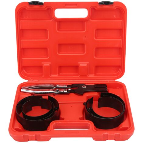 Jeffergarden Jeu de compresseur de segments de Piston, ajustement universel, taille de 6 bandes, installateur de Piston, pince de réparation, outil d'entretien automobile (1/5)