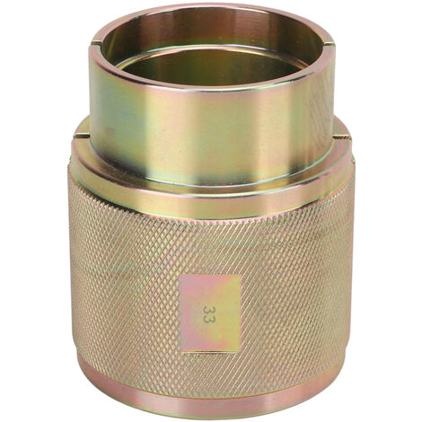 Jeffergarden Outil de pilote de joint d'huile de fourche inversée de moto, conception fendue en acier au carbone universelle pour le remplacement de l'installation 33mm/1,30 pouces (1/5)