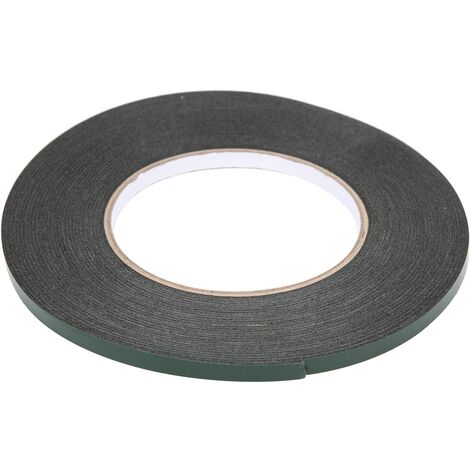 GARRYFIZH Bande adhésive double face, film vert, mousse noire, haute viscosité, pour joints d'étanchéité automobile (1/5)