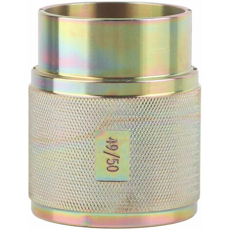 Jeffergarden Outil de pilote de joint d'huile de fourche de moto, outil universel en acier au carbone pour fourches inversées conventionnelles 49/50mm/1.93/1,97 pouces (1/5)