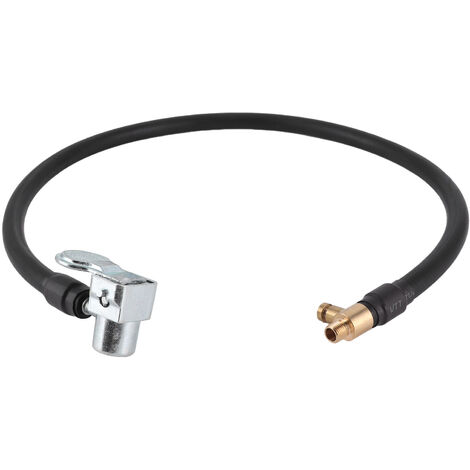 YUUGAA Tube D'extension De Gonfleur De Pneu, Tube D'extension De Tuyau De Gonfleur De Pneu Adaptateur De Mandrin De Gonflage Rapide De Pompe à Pneu Pour Voiture Moto Vélo