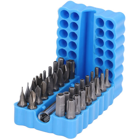 GARRYFIZH Kit d'outils à tige hexagonale de 33 pièces, embout de tournevis de sécurité 1/4 pouces pour la réparation et l'entretien (1/5)