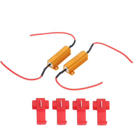 Résistance Charge 25W 6Ohm Canbus Pour LED - Fixe Clignotant Et Erreurs