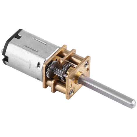 Moteur à engrenages à vis sans fin - FDIT - DC 12V - Couple élevé - Vitesse variable