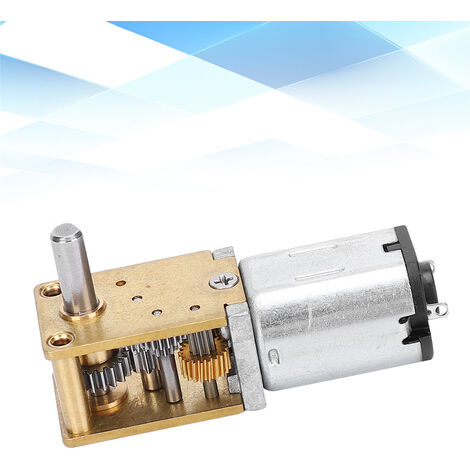 Moteur à courant continu à brosse GA25-370, moteur à engrenage CC à couple élevé, mini moteur à courant continu à couple élevé, engrenage à couple élevé (DC 12 V 150 tr/min