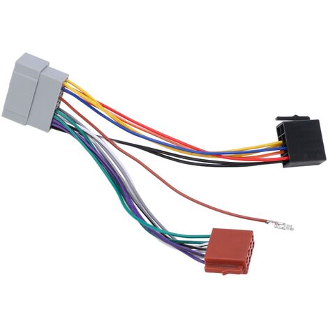 Jeffergarden Faisceau de cbles stéréo, adaptateur d'alimentation d'autoradio, connecteur de remplacement pour Chrysler 300 2004 – 2007 (1/5)
