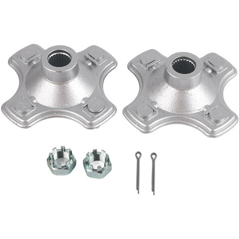 Jeffergarden Essieu arrière moyeu de roue en métal 4 goujons moyeu de jante pour TRX420FE TRX420FM RANCHER 420 4X4 (1/5)