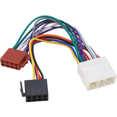 Jeffergarden Faisceau de cbles Radio stéréo, adaptateur d'alimentation de voiture, connecteur de remplacement pour Impreza 1994 – 2007 (1/5)