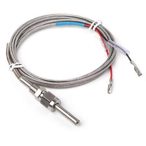 Jeffergarden Accessoire de transducteur de thermomètre de capteur de température d'échappement de voiture de 1/8in NPT (1/5)
