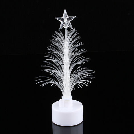 Jeffergarden Mini veilleuse LED colorée en Fiber optique, lampe pour arbre de nol, cadeau de nol (1/5)