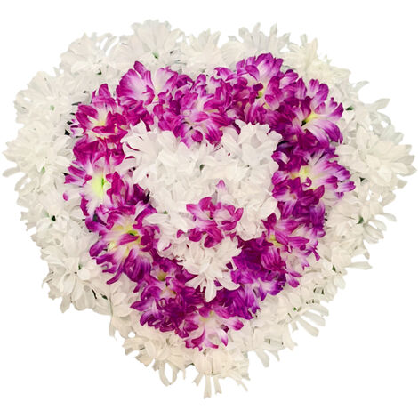 Jeffergarden Couronne de Fleurs de Cimetière en Plein Air, Porte-Guirlande pour Décorations de Fleurs de Pierre Tombale de Pierre Tombale (B) (1/5)