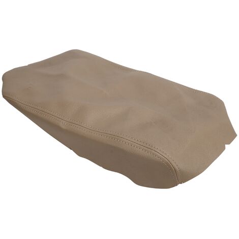 Jeffergarden Couvercle d'accoudoir en cuir synthétique pour Console centrale, boîte d'accoudoir, housse de protection pour Highlander 20082013 Beige (1/5)