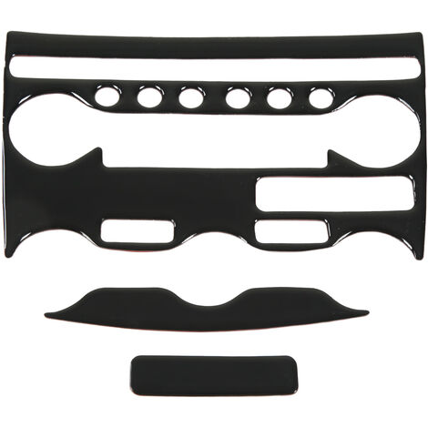 Jeffergarden Cadre de panneau de commande de climatisation pour Console centrale, interrupteur AC, pour voiture 370Z Z34 2009 au présent LHD (1/5)