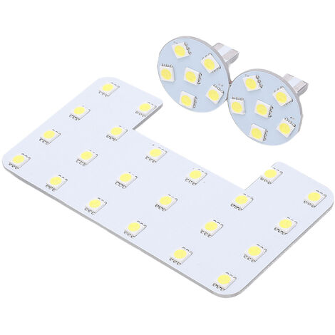 Jeffergarden Panneau lumineux de lecture pour toit intérieur de voiture, 3 pièces, 34 LED, éclairage blanc de remplacement pour Hyundai Elantra (1/5)