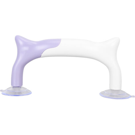 Jeffergarden  Poignée de règle violet blanc, assemblage facile, ventouse forte, poignée de règle de Quilting en PVC ABS Durable pour la couture Patchwork (1/5)