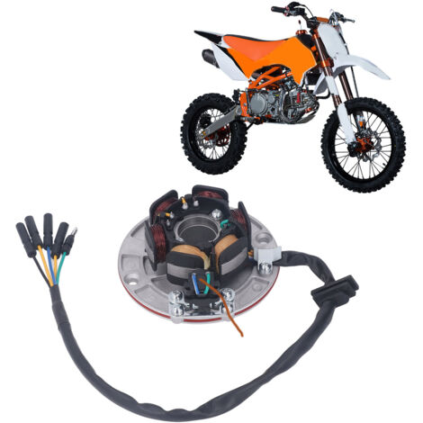 Bobine Stator Magnéto Pour Moto Pit Dirt Bike YX 140cc 150cc 160cc - Compatible Stomp, Demon X, WPB, Orion Et Autres
