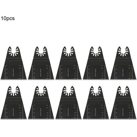 GARRYFIZH Lot de 10 lames de scie oscillantes universelles en acier au carbone de 65 mm (1/5)