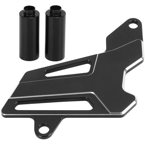 Jeffergarden Protection de pignon avant de moto en alliage d'aluminium, remplacement pour CRF250L CRF250M CRF250RALLY noir (1/5)