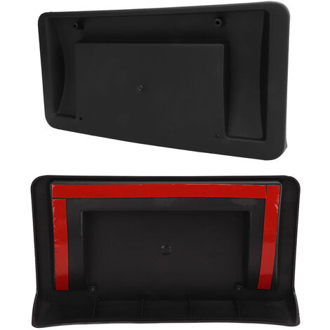 Soporte Para Matrícula Delantera De Tesla Model 3 (2017-2021) - Negro, Plástico, Original