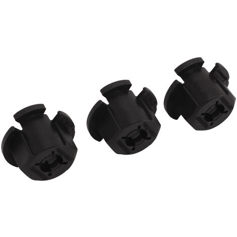 Jeffergarden 3PCS Clip de montage d'alignement de radar 36806-TLA-A01 Remplacement pour Civic Accord CR-V Noir (1/5)