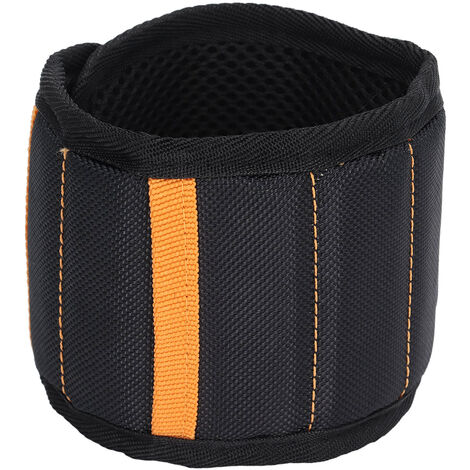 Jeffergarden Bracelet magnétique en tissu Oxford, 5 grilles, Double poches, outil léger pour la décoration du travail du bois (1/5)