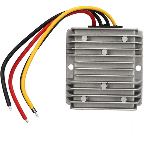 Jeffergarden Convertisseur de tension régulateur 8 à 40 V DC à 13,8 V IP68 étanche pour instrumentation ferroviaire de yacht automobile (1/5)