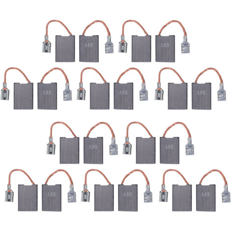 GARRYFIZH 20pcs Moteur Balais De Charbon Meuleuse D'angle Balais De Charbon Outils Électriques Remplacement De Balai De Charbon, Autres Outils À Main Et Accessoires (1/5)