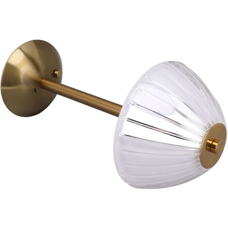 GARRYFIZH Lampe de table industrielle LED rechargeable USB, style rustique, à intensité variable, idéale comme veilleuse de bureau, pour restaurant, bar ou café. (1/5)