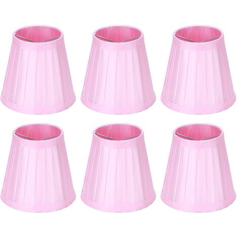 Jeffergarden 6 pièces Simple moderne suspension abat-jour couverture tissu applique murale abat-jour pour la décoration intérieure (1/5)