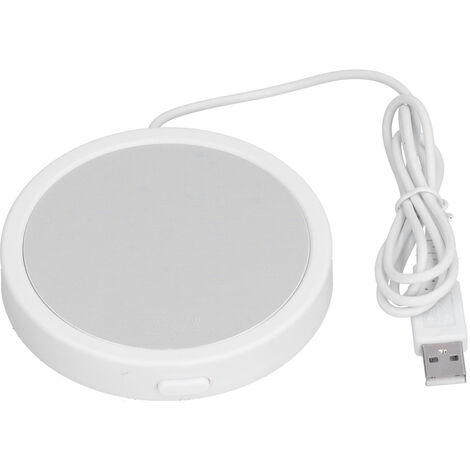 Chauffe-Tasse USB Doré 55°C - Dessous De Verre Chauffant Intelligent Boissons Chaudes