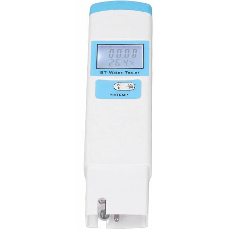 GlasFlength PH Mètre Numérique LCD - Testeur Qualité Eau 0-14 PH Pour Piscine, Aquarium - Étalonnage Auto