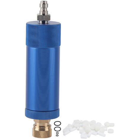 Jeffergarden Séparateur d'eau et d'huile 30mpa, résistance à haute pression, forte compatibilité, accessoires de compresseur d'air, bleu (1/5)
